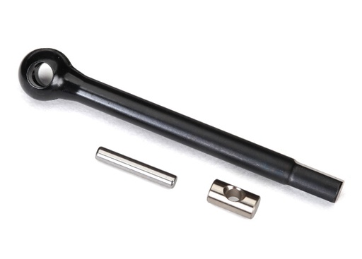 [ TRX-8228 ] Traxxas  Axle shaft, front (left)/ drive pin/ cross pin - trx8228