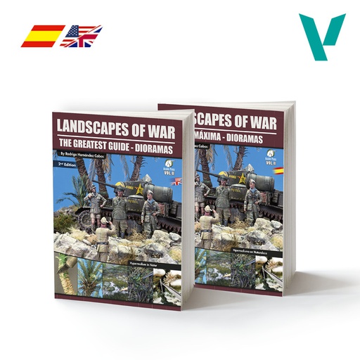 [ VAL75009 ] Vallejo Landscapes Of War Vol.2 Hyperrealism in Nature