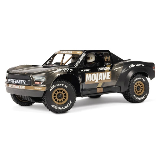 [ ARA2304T1 ] MOJAVE GROM 4X4 223S BLX BRUSHLESS SMALL DESERT TRUCK RTR With DSC, Black