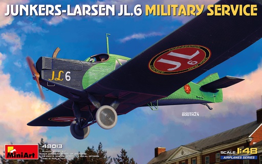 [ MINIART48013 ] Miniart Junkers-Larsen JL.6 Military Service 1/48