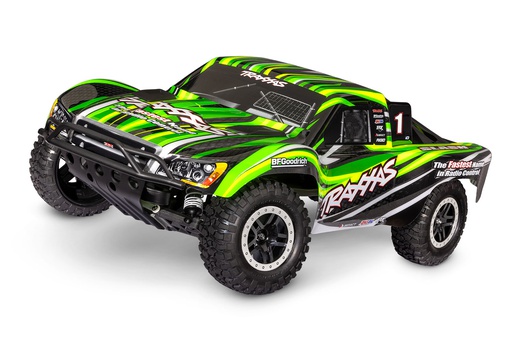 [ TRX-58234-8GRN ] Traxxas Slash 1/10-Scale 2WD brushed HD w/USB-C - Green - TRX58234-8GRN