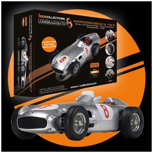 [ IXO-003 ] IXO Collection 1/8 Mercedes Benz W 196 R