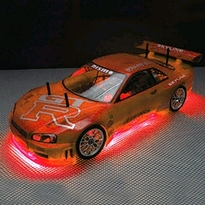 [ CMLRC200R ] RC NEON RED UNDER CAR LIGHTING KIT 