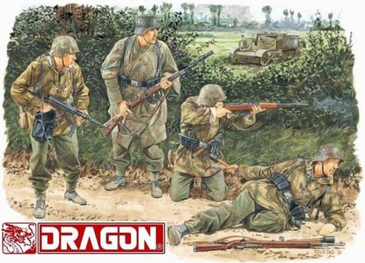 [ DRA6155 ] Dragon Kampfgruppe Von Luck (Normandy 1944) 1/35