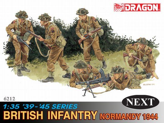 [ DRA6212 ] Dragon British Infantry Normandy 1944 1/35 | Modelbouw Baillien