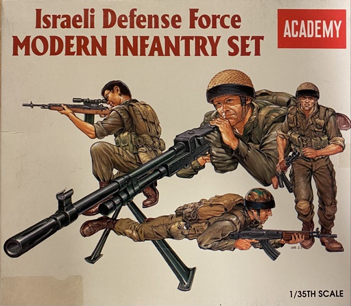 [ AC1368 ] Academy Israeli Defense Force Modern Infantry Set Figuren 1/35