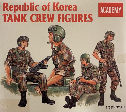 [ AC1369 ] Academy Republic of Korea Tank Crew Figures 1/35