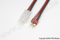 [ GF-1300-042 ] Conversie kabel Tamiya Man. &gt; Deans Man., silicone kabel 14AWG (1st) 