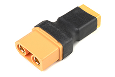 [ GF-1305-020 ] Power adapterconnector - XT-60 connector man. &lt;=&gt; XT-90 connector vrouw. - 1 st 
