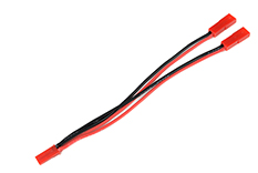 [ GF-1321-031 ] Power Y-kabel - Parallel - BEC - 20AWG Siliconen-kabel - 12cm - 1 st 