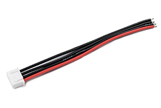 [ GF-1410-002 ] Balanceer-connector - mannelijk - 3S-XH met kabel - 10cm - 22AWG Siliconen-kabel - 1 st 