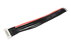 [ GF-1416-005 ] Balanceer-connector - vrouwelijk - 6S-EH met kabel - 10cm - 22AWG Siliconen-kabel - 1 st 