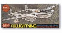 [ GUI2001 ] Guillows P-38 LIGHTNING   102 CM