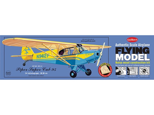 [ GUI303 ] Guillows piper super cub  1/18