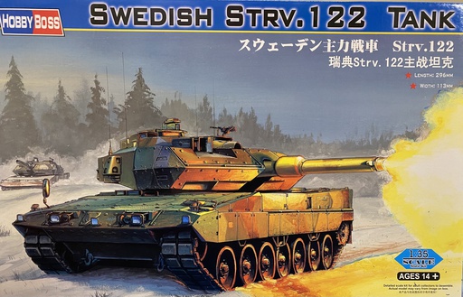 [ HB82404 ] Hobbyboss Swedish Strv.122 Tank          1/35