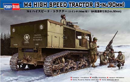 [ HB82407 ] Hobbyboss M4 High Speed Tractor 90mm     1/35