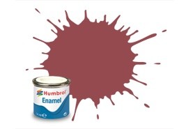 [ HU73 ] Humbrol Wine Matt Enamel Paint 14ml