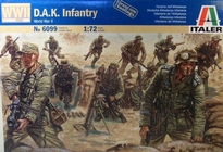 [ ITA-6099S ] Italeri D.A.K. infantry 1/72