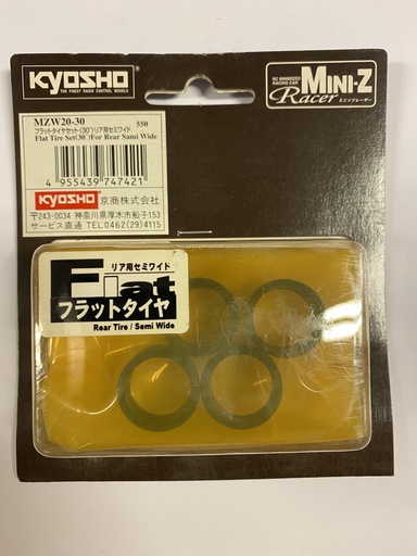 [ KMZW-20-30 ] Kyosho Flat Tire Set (30&quot;) For Rear Sami Wide